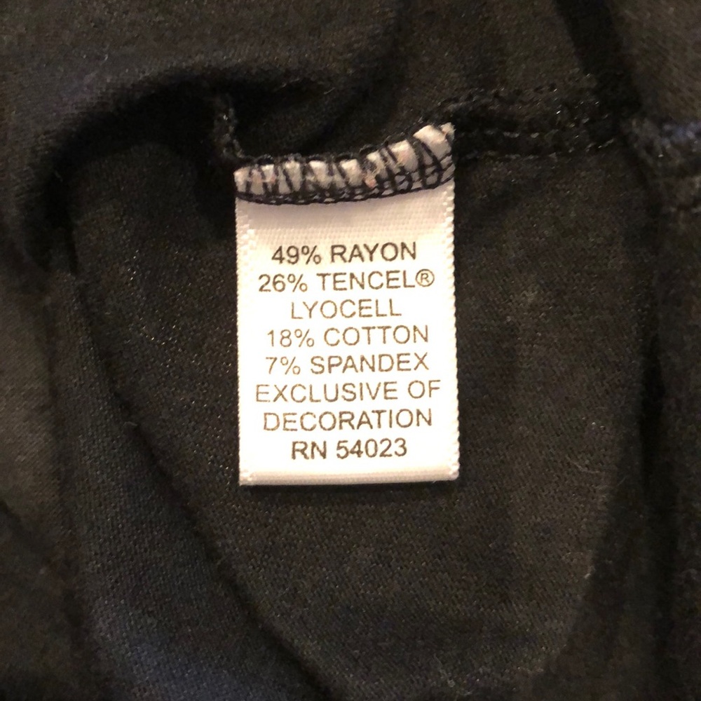 BANANA REPUBLIC Black T-Shirt - Picture 4 of 6